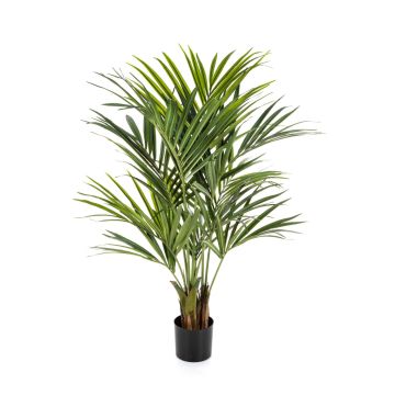 Konstgjord Kentia-palm OMAYRA, svårantändlig, 140cm