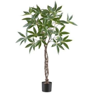 Konstgjord träd Pachira WINMA, flätad konststam, 120cm