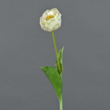 Konstblomma tulpan LURANA, vit, 55cm, Ø7cm Konstblomma tulpan LURANA, vit, 55cm, Ø7cm