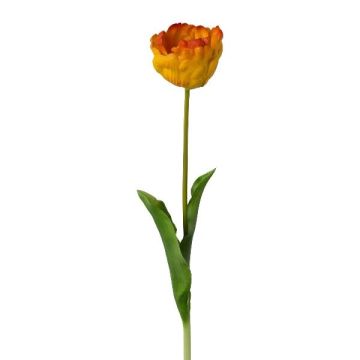 Konstblomma tulpan LURANA, orange, 55cm, Ø7cm