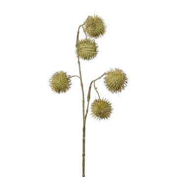 Konstgjord platan GLUNVI med frukter, grön, 45cm