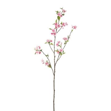Konstgjord päronblomgren DROKLE med blommor, rosa, 110cm