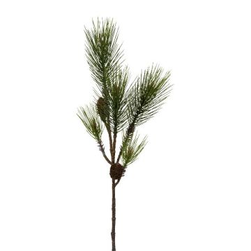 Konstgjord gren av tall TREVAL med kottar, grön, 85cm