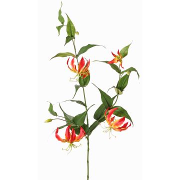 Konstgjord krans KINTARO, orange-gul, 120cm Konstgjord krans KINTARO, orange-gul, 120cm