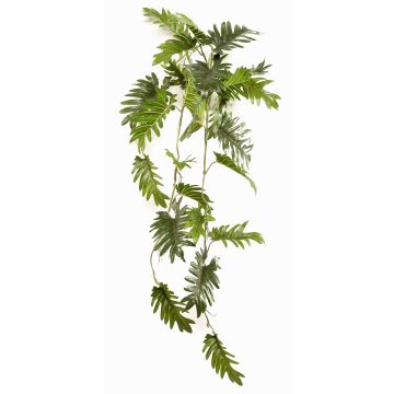 Konstgjord hängväxt Philodendron selloum SNALVI på stödpinne, 90cm