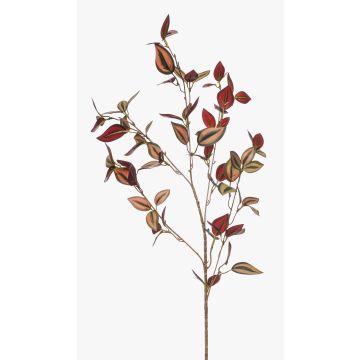 Dekorativ kvist av Tradescantia zebrina ROVILB, vinröd, 90cm Dekorativ kvist av Tradescantia zebrina ROVILB, vinröd, 90cm