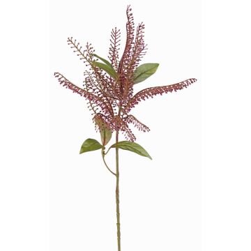 Konstgjord lavendelheide VILLADS, vinröd, 65cm, Ø20cm