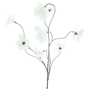 Konstgjord magnoliagren MAZANA, krämfärgad, 125cm Konstgjord magnoliagren MAZANA, krämfärgad, 125cm