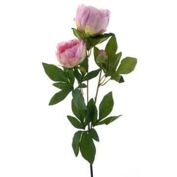 Dekorativ pionkvist THEMIA, rosa, 65cm Dekorativ pionkvist THEMIA, rosa, 65cm