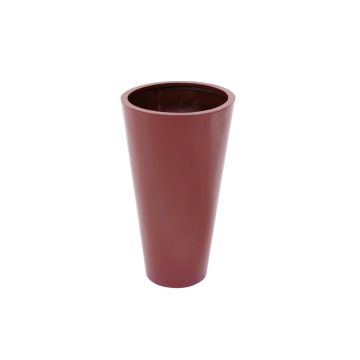 Blomkruka LEOPOLDO, röd, 69cm, Ø39cm