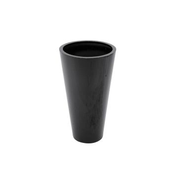 Blomkruka LEOPOLDO, svart, 69cm, Ø39cm Blomkruka LEOPOLDO, svart, 69cm, Ø39cm