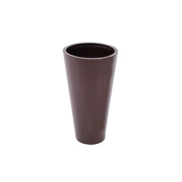 Blomkruka LEOPOLDO, brun, 69cm, Ø39cm