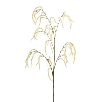 Konstgjord amarantgren PIATRA med blommor, krämfärgad, 100cm Konstgjord amarantgren PIATRA med blommor, krämfärgad, 100cm