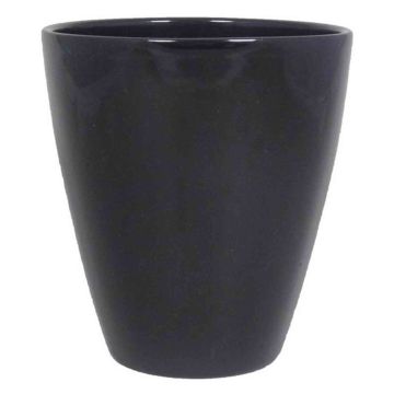 Keramikvas TEHERAN PALAST, svart, 17cm, Ø13,5cm Keramikvas TEHERAN PALAST, svart, 17cm, Ø13,5cm
