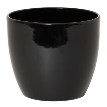 Blomkruka TEHERAN BASAR, keramik, svart, 12cm, Ø13,5cm Blomkruka TEHERAN BASAR, keramik, svart, 12cm, Ø13,5cm