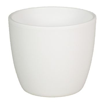 Blomkruka TEHERAN BASAR, keramik, mattvit, 17cm, Ø19,5cm Blomkruka TEHERAN BASAR, keramik, mattvit, 17cm, Ø19,5cm