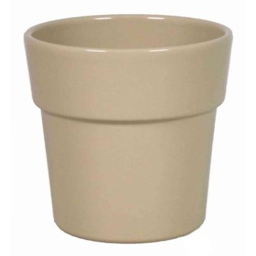 Orkidékruka MARIVAN, keramik, beige, 12,5cm, Ø13,5cm Orkidékruka MARIVAN, keramik, beige, 12,5cm, Ø13,5cm