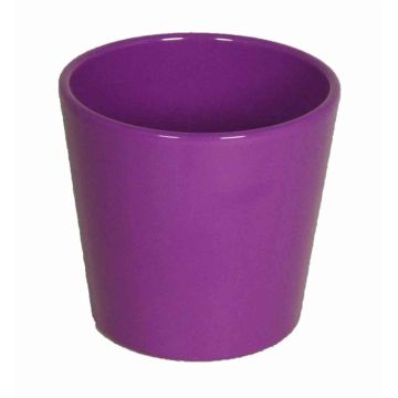 Orkidékruka BANEH, keramik, violett, 12,5cm, Ø13,5cm