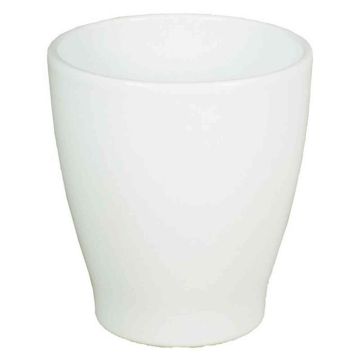 Orkidékruka MALAYER, keramik, vit, 15cm, Ø13,2cm Orkidékruka MALAYER, keramik, vit, 15cm, Ø13,2cm