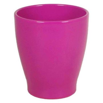 Orkidékruka MALAYER, keramik, cerise, 15cm, Ø13,2cm Orkidékruka MALAYER, keramik, cerise, 15cm, Ø13,2cm