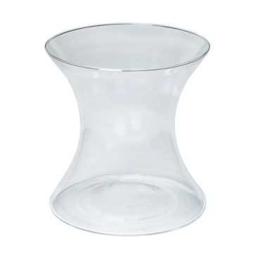 Blomvas LIZ OCEAN i glas, klart, 19cm, Ø17cm Blomvas LIZ OCEAN i glas, klart, 19cm, Ø17cm