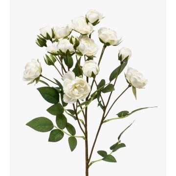 Konstblomma rosgren TOSSA, vit, 60cm, Ø1-4cm Konstblomma rosgren TOSSA, vit, 60cm, Ø1-4cm