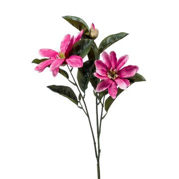 Konstblomma Magnolia BEGUR, cerise, 80cm