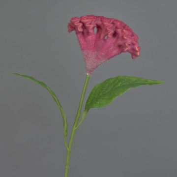 Konstgjord blomma Hahnenkamm ANUBIS, violett, 60cm, Ø14cm