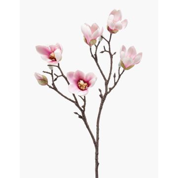 Konstblomma magnolia ANEU, rosa, 65cm, Ø7-8cm