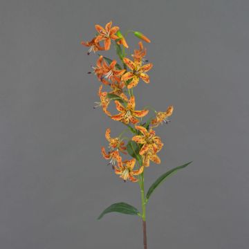 Konstgjord blomma, tigerlilja ARAMAIO, orange, 80cm, Ø13cm Konstgjord blomma, tigerlilja ARAMAIO, orange, 80cm, Ø13cm