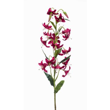 Konstblomma tigerlilja ARAMAIO, vinröd, 80cm, Ø13cm Konstblomma tigerlilja ARAMAIO, vinröd, 80cm, Ø13cm