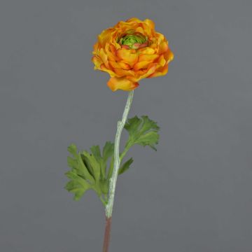 Konstgjord ranunkel ELORIO, orange-grön, 50cm, Ø10cm Konstgjord ranunkel ELORIO, orange-grön, 50cm, Ø10cm
