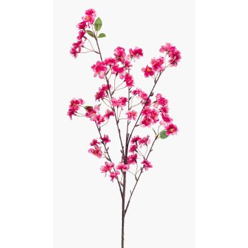 Konstgjord prydnadspersikogren SANTANA med blommor, cerise, 100cm Konstgjord prydnadspersikogren SANTANA med blommor, cerise, 100cm