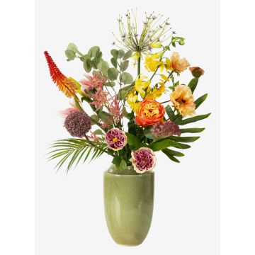 Konstblomsterbukett FEME, brokig, 105cm, Ø70cm Konstblomsterbukett FEME, brokig, 105cm, Ø70cm