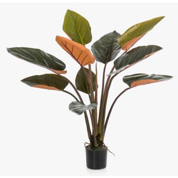 Konstgjord strelitzia CIELU, grön-orange, 120cm Konstgjord strelitzia CIELU, grön-orange, 120cm