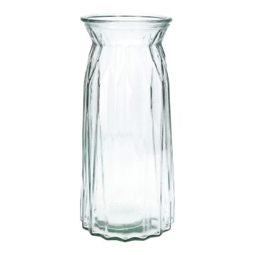 Bordvas RUBIE i glas, klar, 24cm, Ø11cm