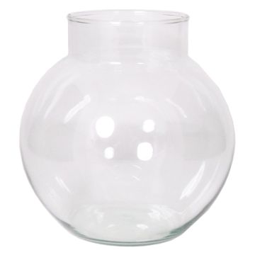 Glasvas GASPAR, klar, 20cm, Ø19cm