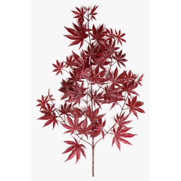 Konstgjord gren av japansk lönn ALETTO, svårantändlig, röd, 70cm Konstgjord gren av japansk lönn ALETTO, svårantändlig, röd, 70cm
