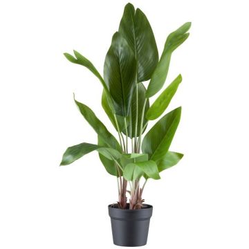 Konstväxt Strelitzia JARVINY i dekorativ kruka, grön, 70cm Konstväxt Strelitzia JARVINY i dekorativ kruka, grön, 70cm
