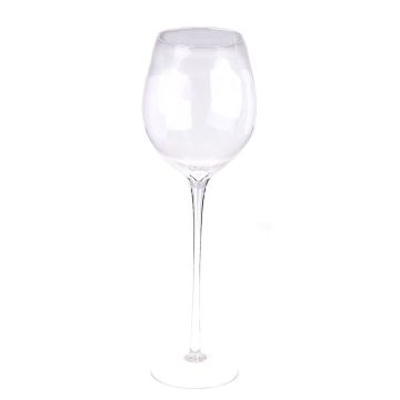 XXL-vinglas ROGER AIR på fot, klart, 70cm, Ø23cm