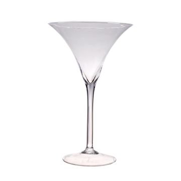 XXL-martiniglas SACHA AIR med fot, klart, 40cm, Ø25cm