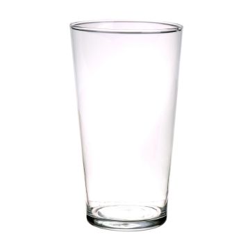 Konisk blomvas AMNA AIR i glas, klar, 25cm, Ø14cm