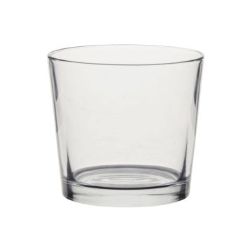 Maxi-te-ljusglas ALENA, klart, 9cm, Ø10cm