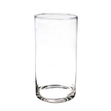 Glasvas, cylindrisk, SANYA AIR, transparent, 40cm, Ø19cm Glasvas, cylindrisk, SANYA AIR, transparent, 40cm, Ø19cm