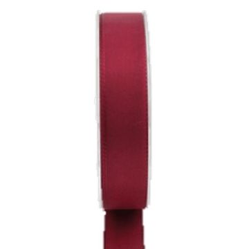 Dekorband i polyester WIARA, mörkrött, mörkröda, 50m, 25mm Dekorband i polyester WIARA, mörkrött, mörkröda, 50m, 25mm