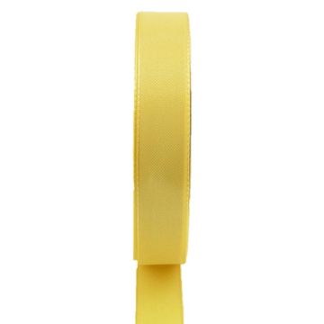 Dekorband i polyester WIARA, gult, 50m, 25mm Dekorband i polyester WIARA, gult, 50m, 25mm