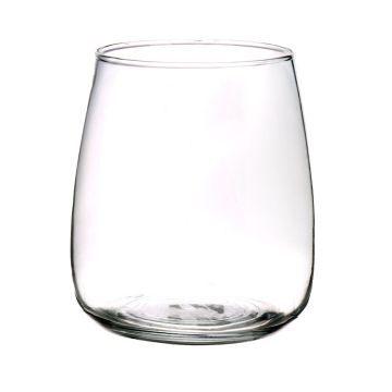 Glasvas HYDRI, klar, 22,7cm, Ø19cm