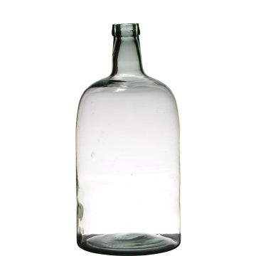 Glasflaska NIRAN, återvunnen, klar-grön, 40cm, Ø19cm Glasflaska NIRAN, återvunnen, klar-grön, 40cm, Ø19cm