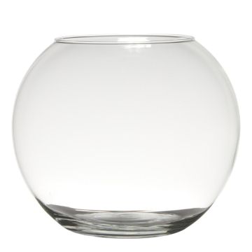 Ljusstake TOBI EARTH i glas, klar, 23cm, Ø30cm Ljusstake TOBI EARTH i glas, klar, 23cm, Ø30cm
