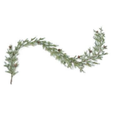 Konstgjord grangirland KOKKOLA med kottar, grön, 190cm Konstgjord grangirland KOKKOLA med kottar, grön, 190cm